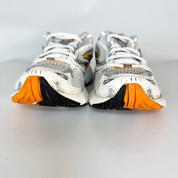 Brooks Ghost 3 3 Running Sneakers Shoes White Orange 1200711B831 Women 8 - Picture 2 of 13